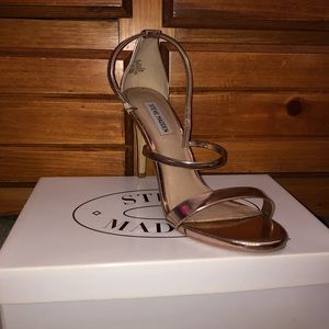 Rose Gold Steve Madden heels